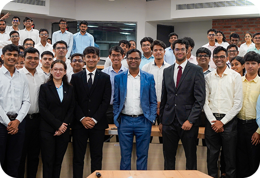 Group Photo with Dr. Aman Jain